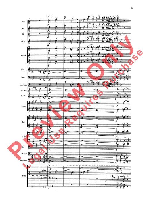 Liturgical Music for Band, Opus 33 作品 總譜 | 小雅音樂 Hsiaoya Music