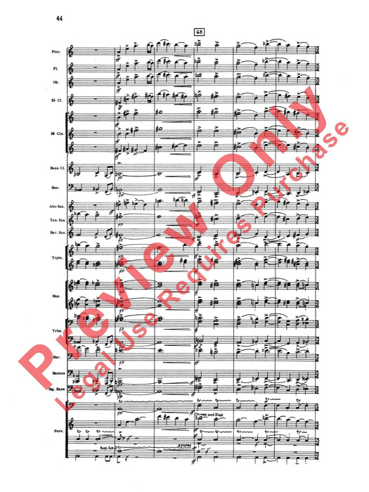 Liturgical Music for Band, Opus 33 作品 總譜 | 小雅音樂 Hsiaoya Music