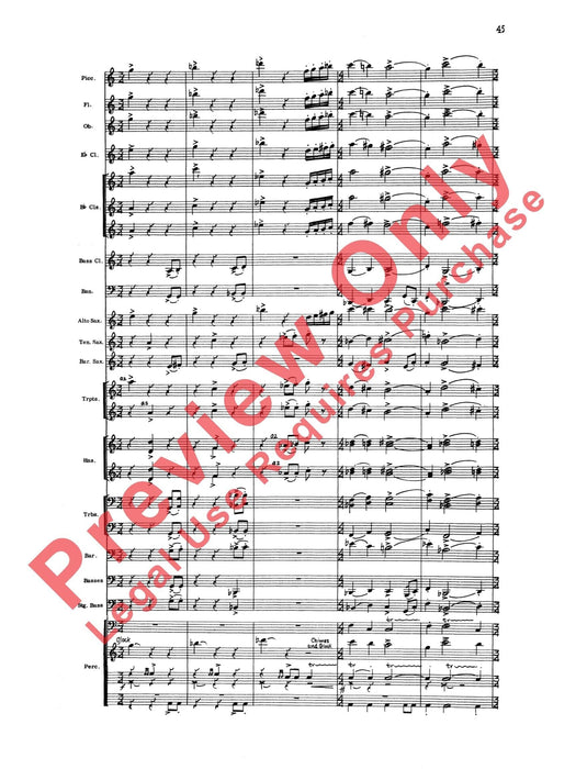 Liturgical Music for Band, Opus 33 作品 總譜 | 小雅音樂 Hsiaoya Music