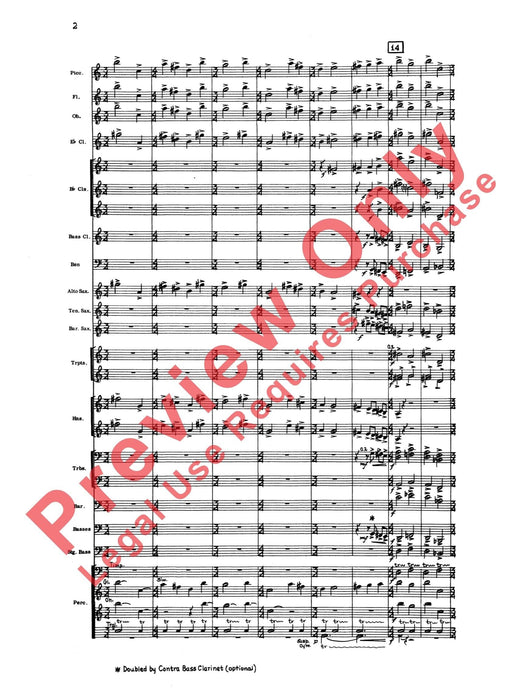 Liturgical Music for Band, Opus 33 作品 總譜 | 小雅音樂 Hsiaoya Music