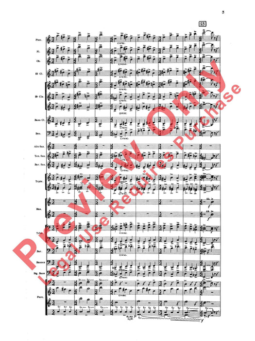 Liturgical Music for Band, Opus 33 作品 總譜 | 小雅音樂 Hsiaoya Music