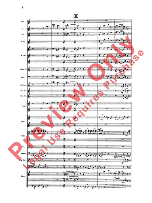 Liturgical Music for Band, Opus 33 作品 總譜 | 小雅音樂 Hsiaoya Music