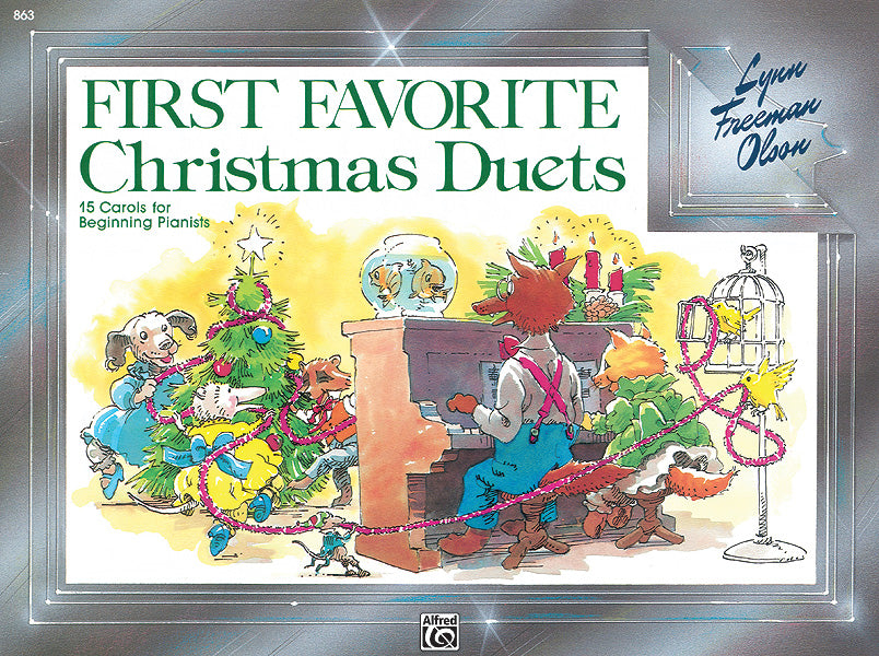 First Favorite Christmas Duets 15 Carols for Beginning Pianists 二重奏 耶誕頌歌 | 小雅音樂 Hsiaoya Music