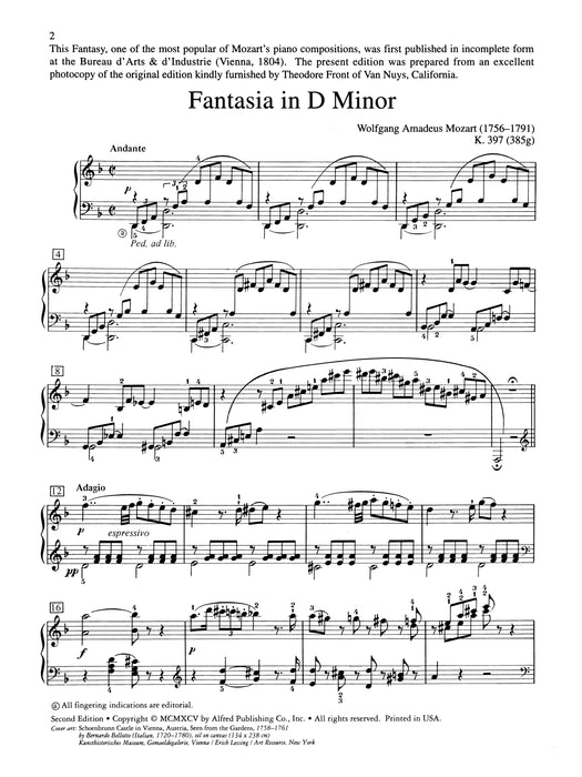 Mozart: Fantasia in D Minor, K. 397 莫札特 幻想曲 | 小雅音樂 Hsiaoya Music