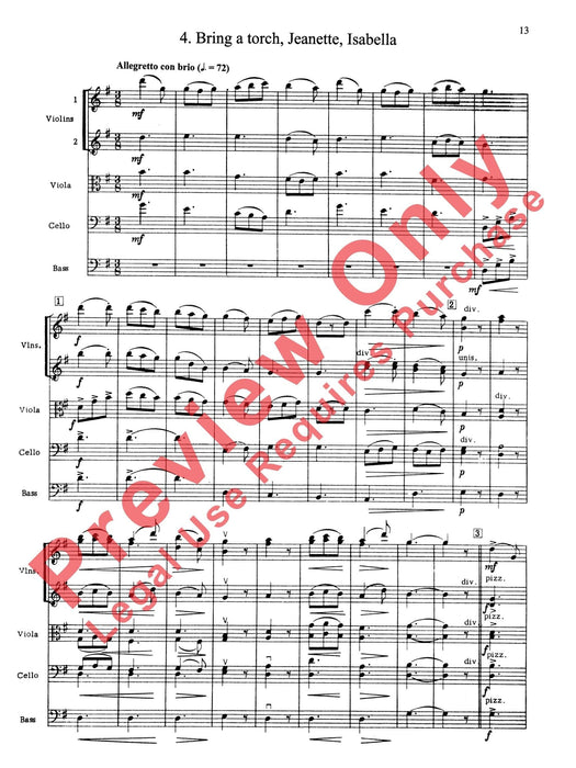 Suite of Carols 組曲 耶誕頌歌 總譜 | 小雅音樂 Hsiaoya Music