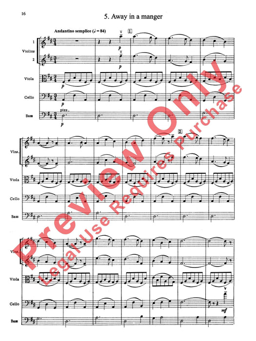 Suite of Carols 組曲 耶誕頌歌 總譜 | 小雅音樂 Hsiaoya Music