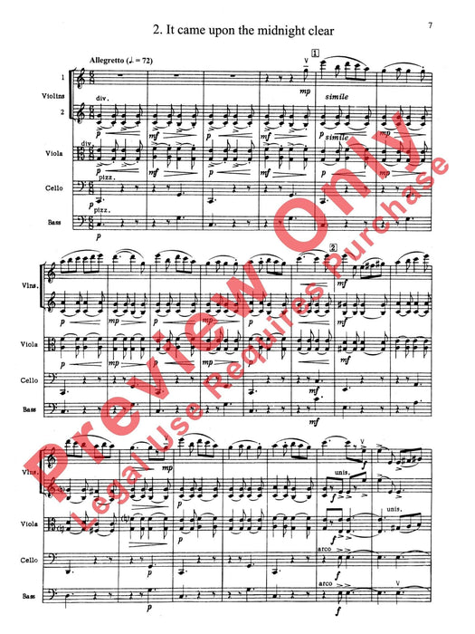 Suite of Carols 組曲 耶誕頌歌 總譜 | 小雅音樂 Hsiaoya Music