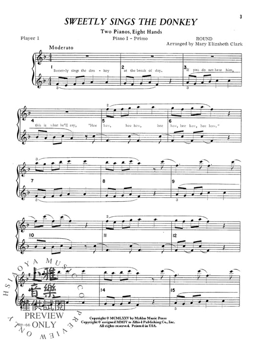 Sweetly Sings the Donkey | 小雅音樂 Hsiaoya Music