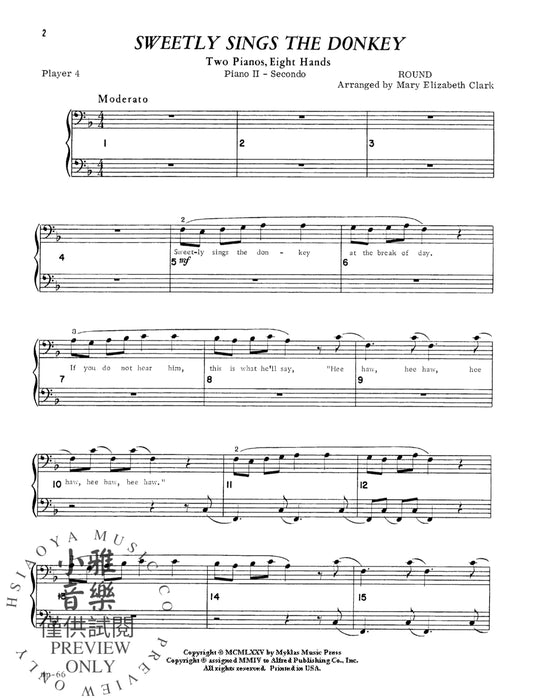 Sweetly Sings the Donkey | 小雅音樂 Hsiaoya Music