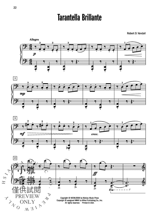 Celebrated Piano Solos, Book 3 Nine Diverse Solos for Early Intermediate Pianists 鋼琴 獨奏 獨奏 | 小雅音樂 Hsiaoya Music