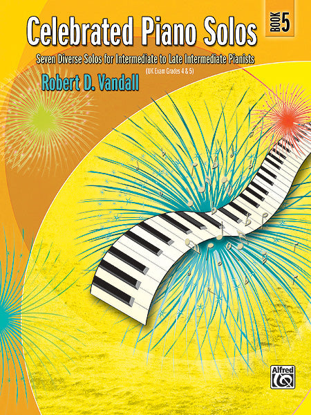 Celebrated Piano Solos, Book 5 Seven Diverse Solos for Intermediate to Late Intermediate Pianists 鋼琴 獨奏 獨奏 | 小雅音樂 Hsiaoya Music