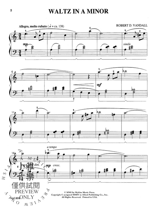 Romantic Inspirations Eleven Character Pieces in the Styles of the Great Romantic Composers 小品 | 小雅音樂 Hsiaoya Music