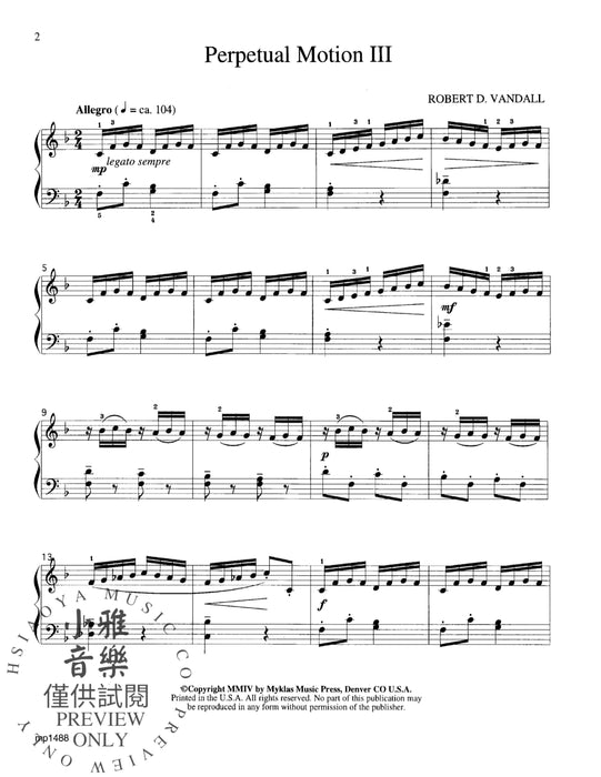 Perpetual Motion III | 小雅音樂 Hsiaoya Music