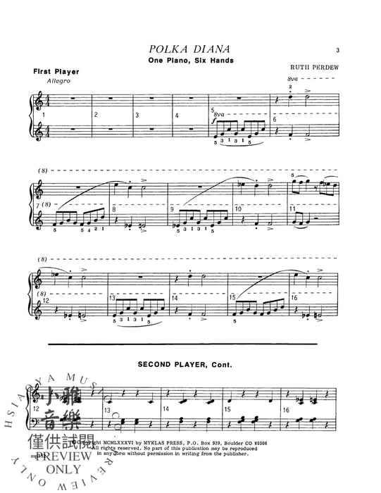 Polka Diana 波卡舞曲 | 小雅音樂 Hsiaoya Music