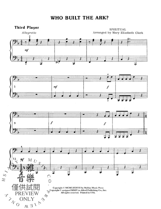 Who Built the Ark? | 小雅音樂 Hsiaoya Music