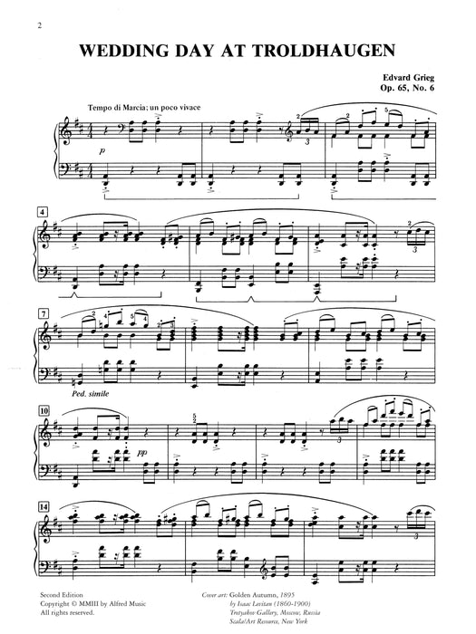 Grieg: Wedding Day at Troldhaugen, Opus 65, No. 6 葛利格 作品 | 小雅音樂 Hsiaoya Music