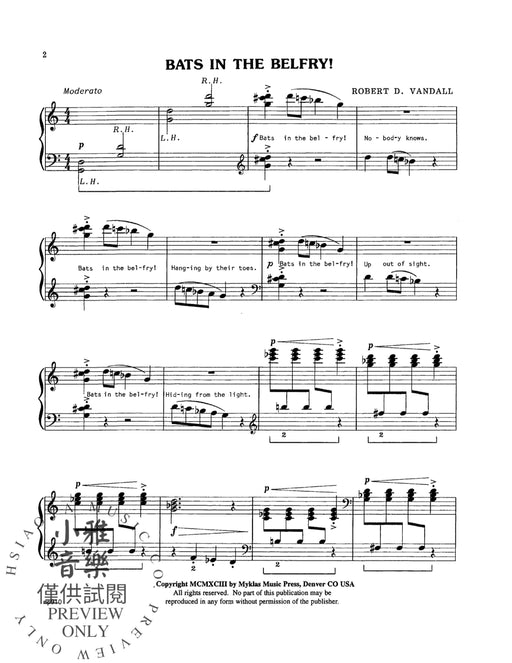 Bats in the Belfry! | 小雅音樂 Hsiaoya Music