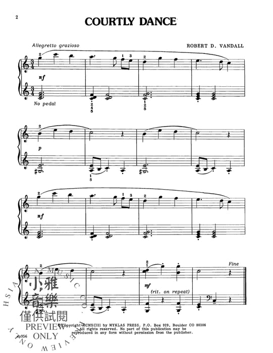 Courtly Dance 舞曲 | 小雅音樂 Hsiaoya Music