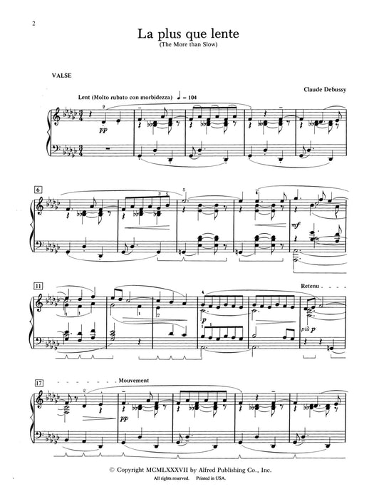 Debussy: La plus que lente 德布西 | 小雅音樂 Hsiaoya Music