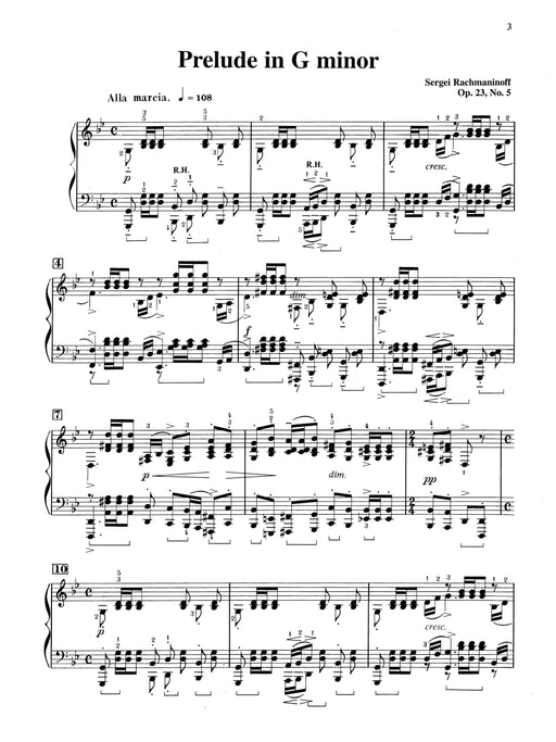 Rachmaninoff: Prelude in G Minor, Opus 23, No. 5 拉赫瑪尼諾夫 前奏曲 作品 | 小雅音樂 Hsiaoya Music