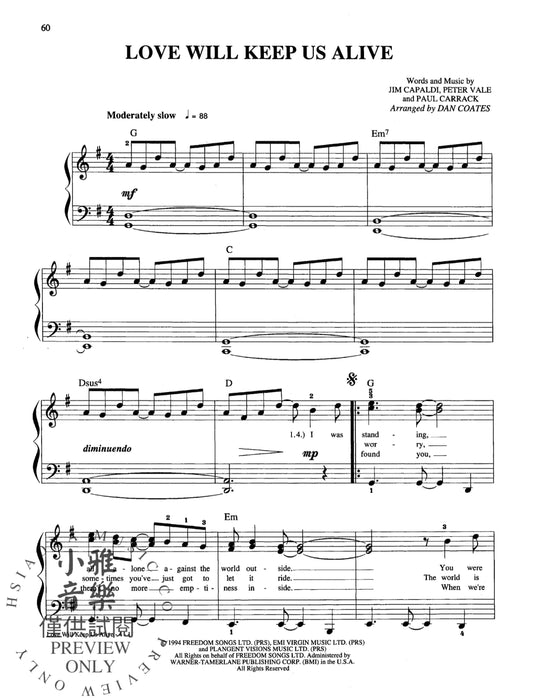 The Best in Popular Sheet Music | 小雅音樂 Hsiaoya Music