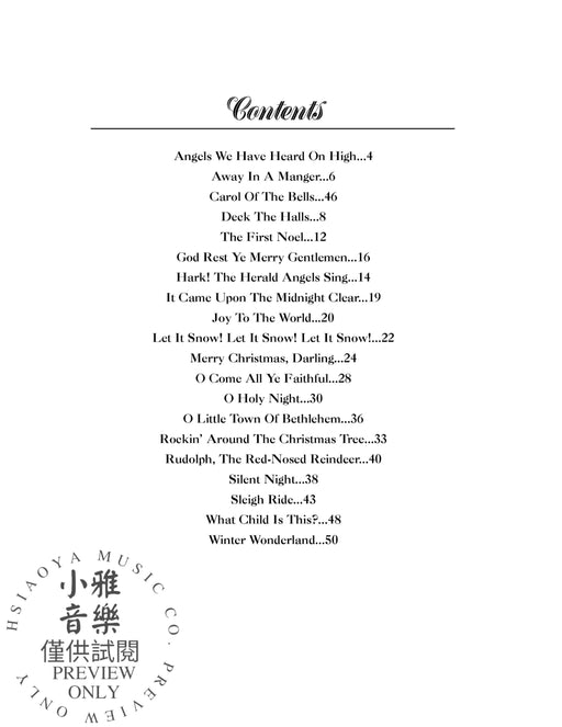 Great Piano Christmas Hits 鋼琴 | 小雅音樂 Hsiaoya Music