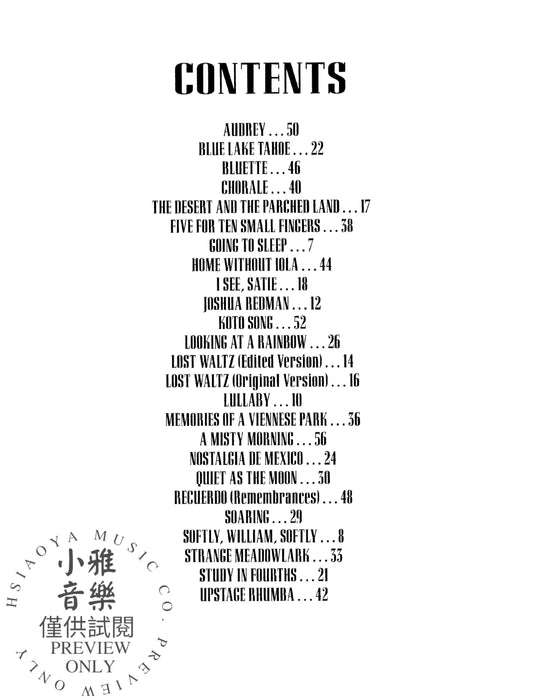 Dave Brubeck: Nocturnes 夜曲 | 小雅音樂 Hsiaoya Music