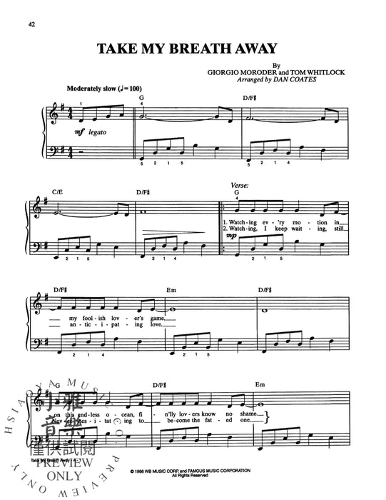 The Best in Movie Sheet Music | 小雅音樂 Hsiaoya Music