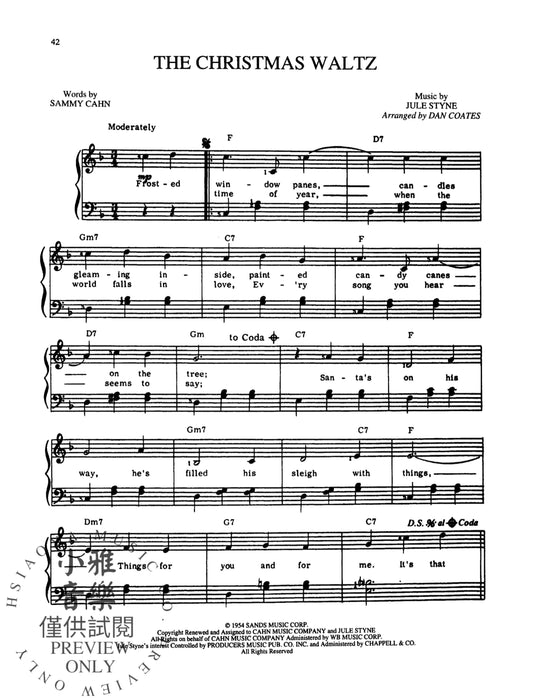 Dan Coates Complete Christmas Music Collection | 小雅音樂 Hsiaoya Music