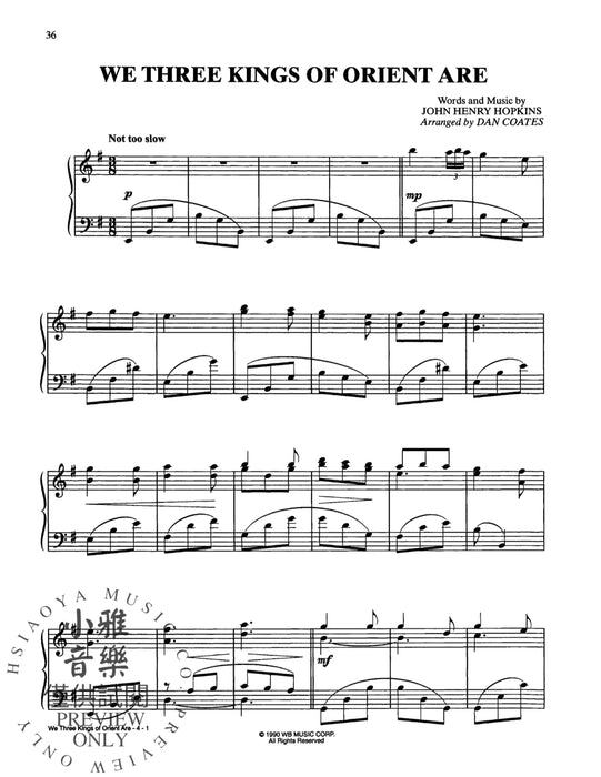 It's Christmas! Dan Coates Piano Favorites for Advanced Piano 鋼琴 | 小雅音樂 Hsiaoya Music