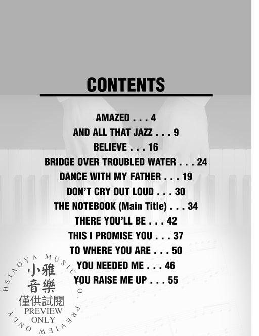 Dan Coates Popular Piano Solos 鋼琴 獨奏 | 小雅音樂 Hsiaoya Music