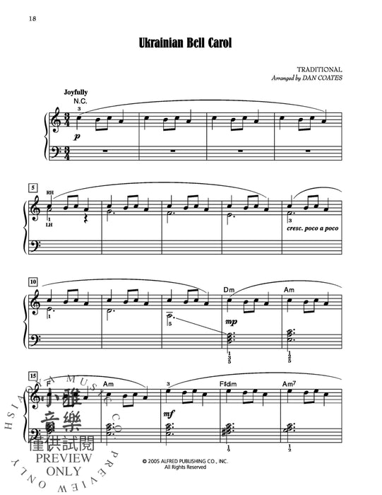 Fun & Jolly Christmas Songs, Book 2 | 小雅音樂 Hsiaoya Music