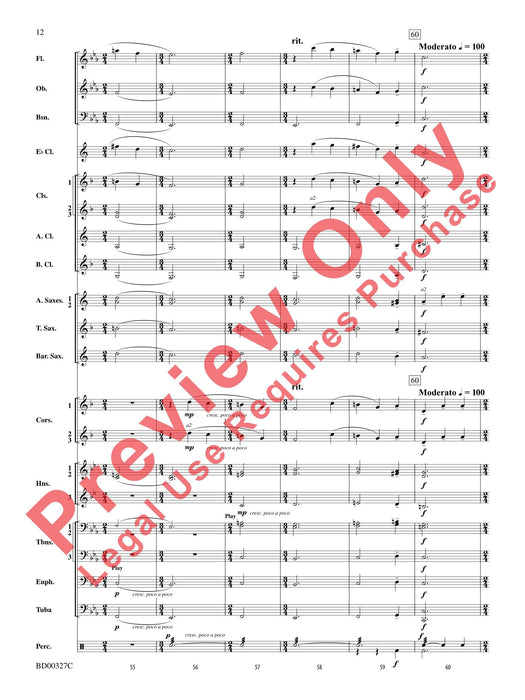 Sonatina for Band I. Allegro moderato, II. Andantino, III. Allegro moderato 小奏鳴曲 快板 快板 總譜 | 小雅音樂 Hsiaoya Music