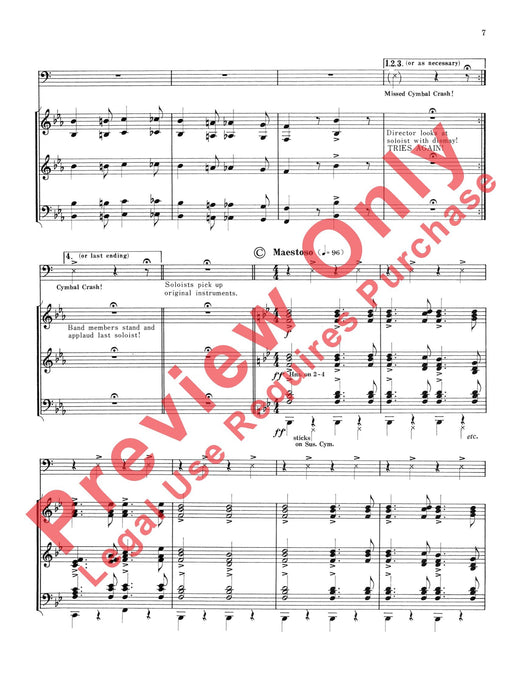 Concerto for Faculty and Band 協奏曲 總譜 | 小雅音樂 Hsiaoya Music