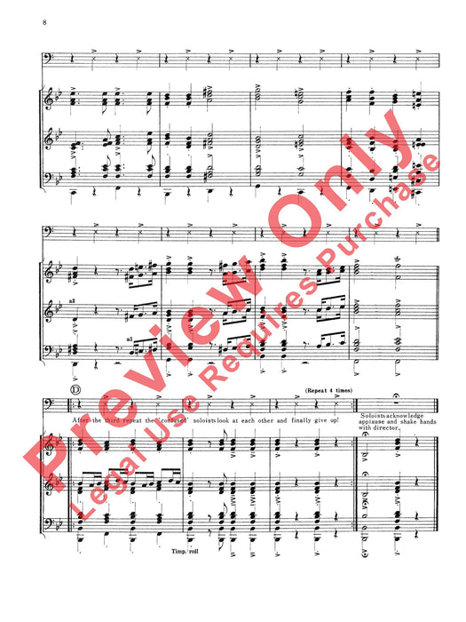 Concerto for Faculty and Band 協奏曲 總譜 | 小雅音樂 Hsiaoya Music