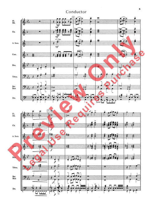 Blue Ridge Overture 序曲 總譜 | 小雅音樂 Hsiaoya Music