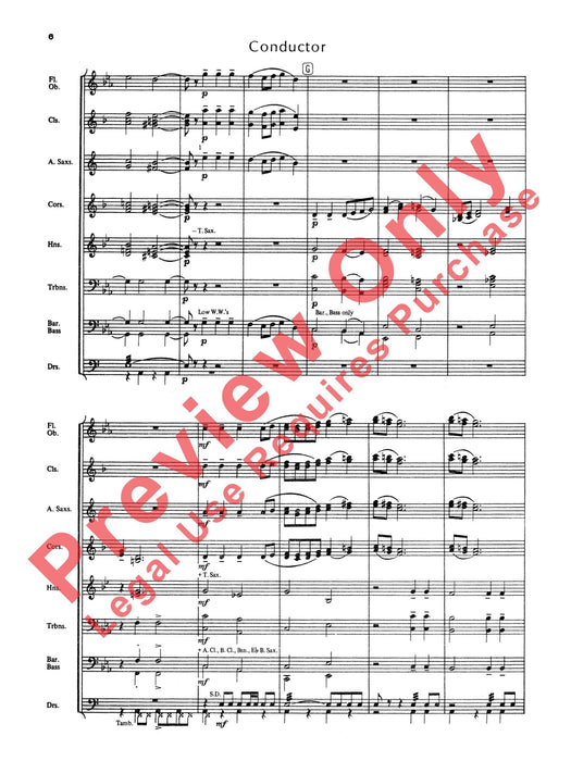 Blue Ridge Overture 序曲 總譜 | 小雅音樂 Hsiaoya Music