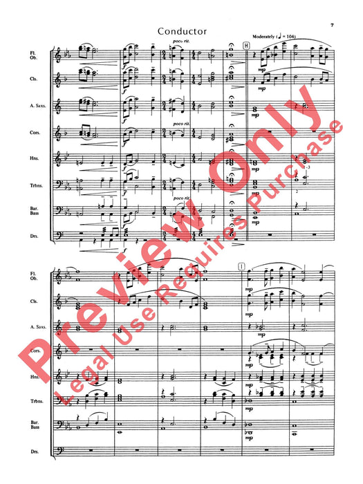 Blue Ridge Overture 序曲 總譜 | 小雅音樂 Hsiaoya Music