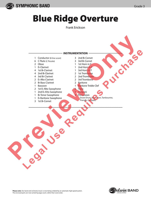 Blue Ridge Overture 序曲 | 小雅音樂 Hsiaoya Music