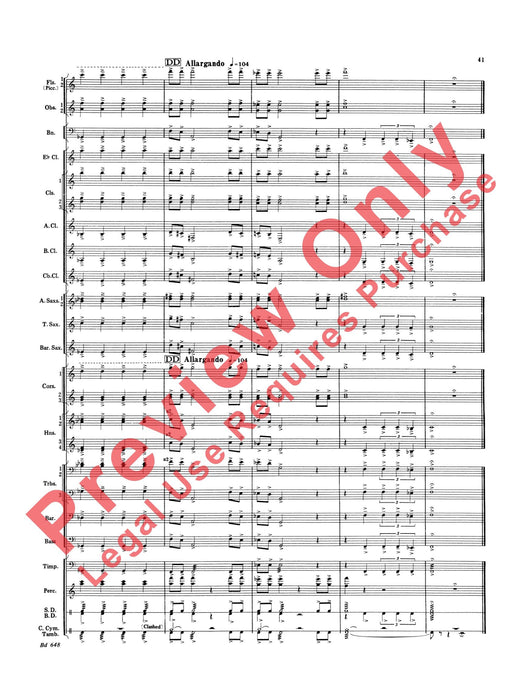 Overture Jubiloso 序曲 總譜 | 小雅音樂 Hsiaoya Music