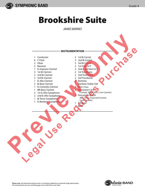 Brookshire Suite 組曲 | 小雅音樂 Hsiaoya Music