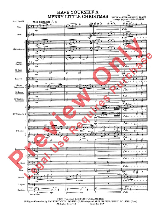 Have Yourself a Merry Little Christmas 總譜 | 小雅音樂 Hsiaoya Music