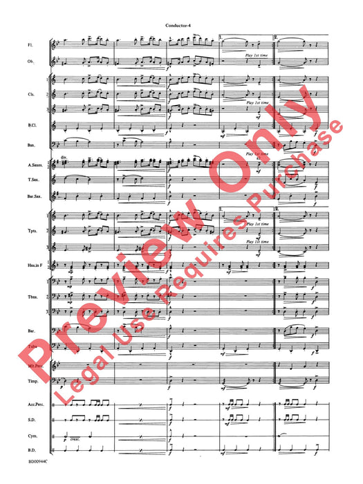 Discovery 1492 An Historic Suite for Band 組曲 總譜 | 小雅音樂 Hsiaoya Music