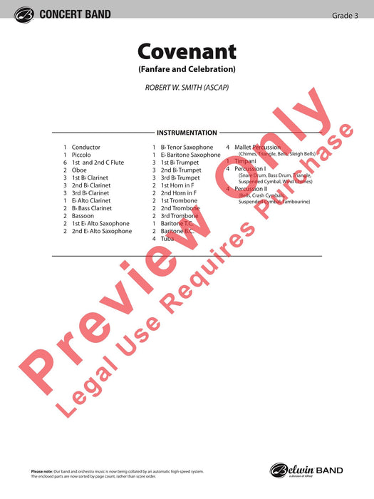 Covenant Fanfare and Celebration 號曲 總譜 | 小雅音樂 Hsiaoya Music