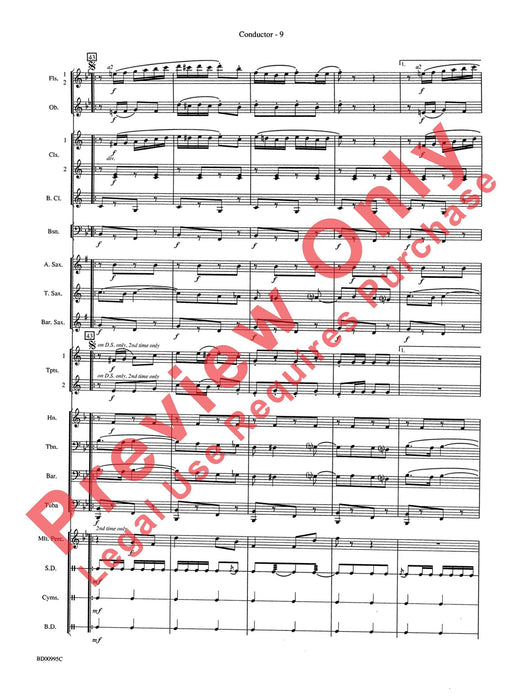 Rolling Thunder (Concert March) 音樂會進行曲 總譜 | 小雅音樂 Hsiaoya Music