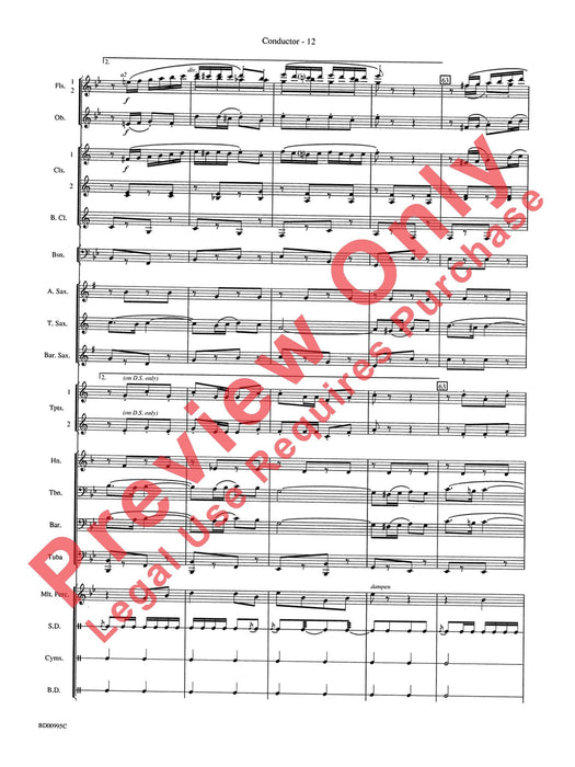 Rolling Thunder (Concert March) 音樂會進行曲 總譜 | 小雅音樂 Hsiaoya Music