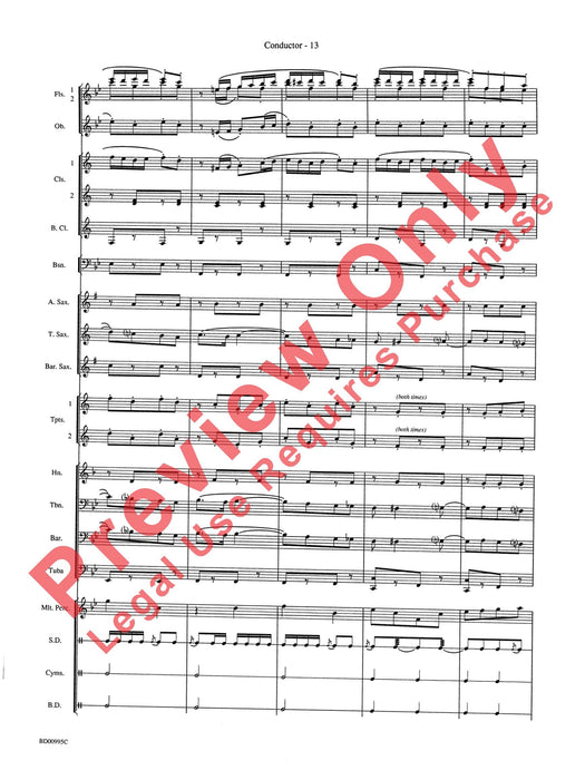 Rolling Thunder (Concert March) 音樂會進行曲 總譜 | 小雅音樂 Hsiaoya Music