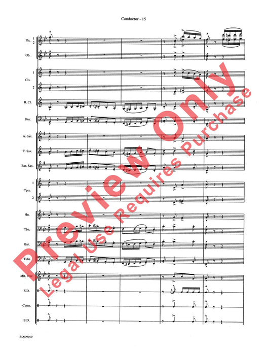 Rolling Thunder (Concert March) 音樂會進行曲 總譜 | 小雅音樂 Hsiaoya Music