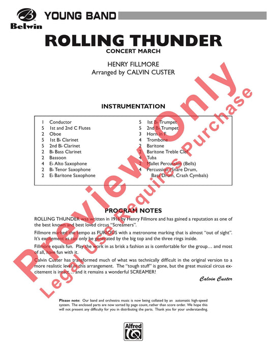 Rolling Thunder (Concert March) 音樂會進行曲 | 小雅音樂 Hsiaoya Music