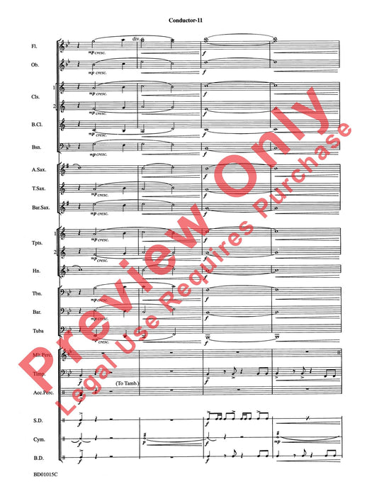 Ash Lawn Echoes (An Overture for Band) 序曲 總譜 | 小雅音樂 Hsiaoya Music